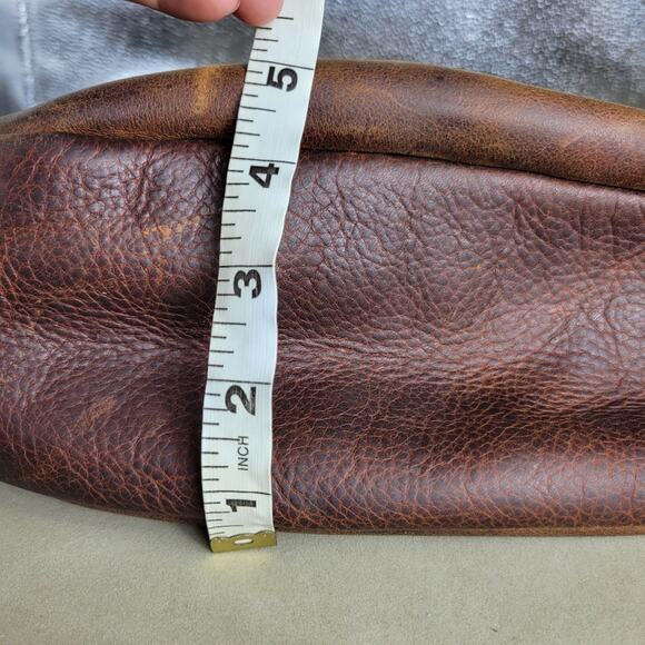 Cageless Birds Brown Leather Shoulder Bag Tote - Picture 13 of 13